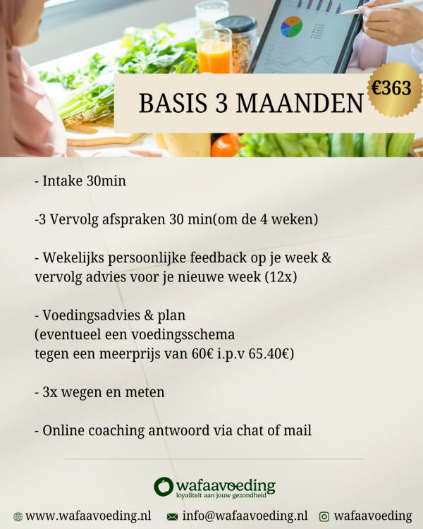 Basispakket 3 maanden